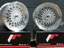 Japan Racing JR9 Silver + Gold Rivets light alloy R19 rims