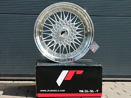 Japan Racing JR9 Silver + Gold Rivets light alloy R19 rims