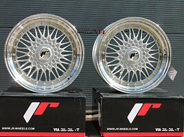 Japan Racing JR9 Silver + Gold Rivets light alloy R19 rims