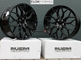 RIVIERA RF108 Gloss Black Flow Formed lengvojo lydinio R20 ratlankiai