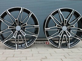 ADR 825M Style Black Polished light alloy R18 rims