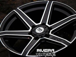 RIVIERA RX800 Satin Black Milled Edge R20 