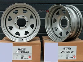 Dotz 4x4 Dakar Silver стальные штампованные R15 диски