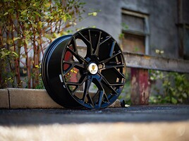 STUTTGART SF12 Matt Black FlowFormed light alloy R18 rims