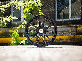 STUTTGART SF12 Matt Black FlowFormed light alloy R18 rims