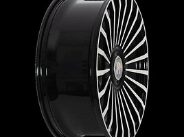 RIVIERA FG1 Forged Black Polished forged R22 rims