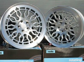 RADI8 R8a10 Matt Silver Machined Fac R19 