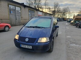 Volkswagen Sharan 1.9 DYZELIS  85 KW Vienatūris 2001