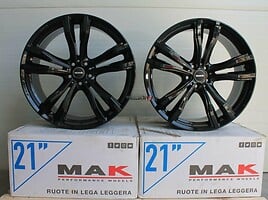 MAK X-Mode Gloss Black lengvojo lydinio R21 ratlankiai