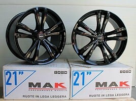 MAK X-Mode Gloss Black lengvojo lydinio R21 ratlankiai