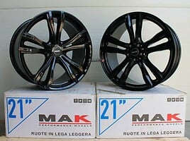 MAK X-Mode Gloss Black lengvojo lydinio R21 ratlankiai