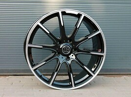 Brabus 10Z Spoke Black Polished light alloy R21 rims