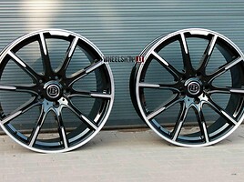 Brabus 10Z Spoke Black Polished light alloy R21 rims