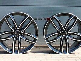 Audi S5 Style Black Polished light alloy R18 rims