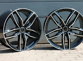 Audi S5 Style Black Polished light alloy R18 rims