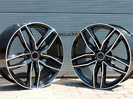 Audi S5 Style Black Polished light alloy R18 rims