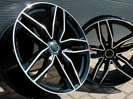 Audi S5 Style Black Polished light alloy R18 rims