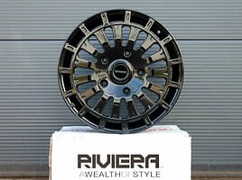 RIVIERA RXS5 Black 1250 kg/vnt(pcs) light alloy R18 rims