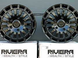 RIVIERA RXS5 Black 1250 kg/vnt(pcs) light alloy R18 rims