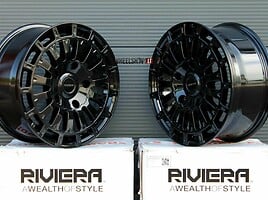 RIVIERA RXS5 Black 1250 kg/vnt(pcs) light alloy R18 rims