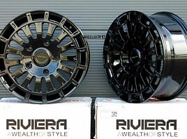 RIVIERA RXS5 Black 1250 kg/vnt(pcs) light alloy R18 rims