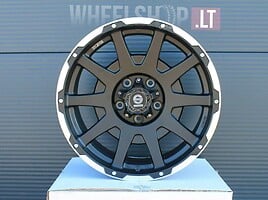 Sparco Dakar Matt Black Lip Polished R17 