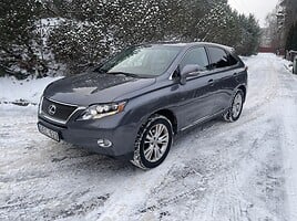 Lexus RX 450h 2012 y Off-road / Crossover