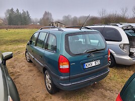 Opel Zafira A 2001 m dalys