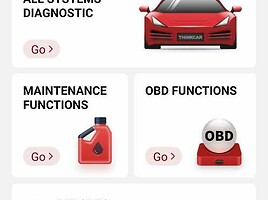 Auto diagnostic equipment thinkdiag universali diagnostine iranga