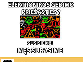 Elektronikos remontas ir diagnostika