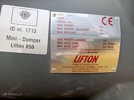 Lifton 850 2002 m Dumperis (savivartis)