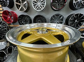 Autowheels Ferrari Azev JDM E30 VW Gold light alloy R17 rims