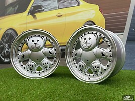 Autowheels Ronal Teddy Bear VW JDM Silver light alloy R15 rims