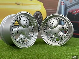 Autowheels Ronal Teddy Bear VW JDM Silver light alloy R15 rims