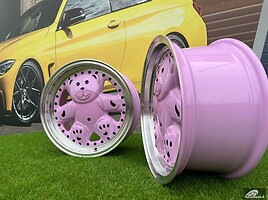 Autowheels Ronal Teddy Bear VW JDM Pink light alloy R15 rims