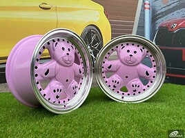 Autowheels Ronal Teddy Bear VW JDM Pink light alloy R15 rims