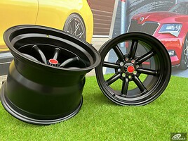 Autowheels Watanabe Rota style Black light alloy R15 rims