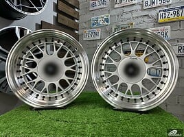 Autowheels BBS LM Style JDM E30 VW Silver R15 