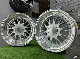 Autowheels BBS LM style BMW VW MB Silver lengvojo lydinio R17 ratlankiai