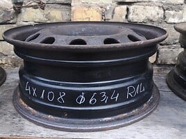 Steel stamped R14 rims