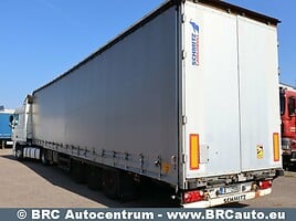 Schmitz SPR 24 2002 y Trailer bortinė su užuolaida