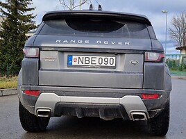 Land Rover Range Rover Evoque 2016 m Visureigis / Krosoveris