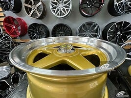 Autowheels Ferrari Azev JDM E30 VW Gold light alloy R17 rims