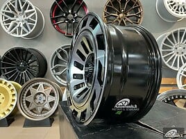 Autowheels Rotiform style JDM Audi Black light alloy R17 rims