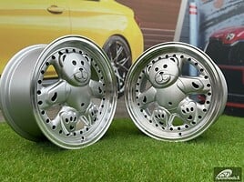 Autowheels Ronal Teddy Bear VW JDM Silver light alloy R15 rims