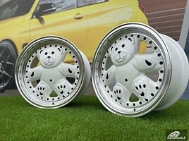 Autowheels Ronal Teddy Bear VW JDM White light alloy R15 rims