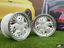 Autowheels Ronal Teddy Bear VW JDM White light alloy R15 rims