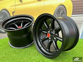 Autowheels Watanabe Rota style Black light alloy R15 rims