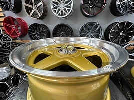 Autowheels Ferrari Azev JDM E30 VW Gold light alloy R17 rims