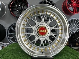 Autowheels BBS LM style JDM E30 VW Silver R15 